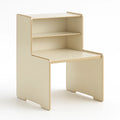 Scrivania per Bambini in MDF con Mensole Beige