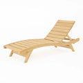 Sdraio in Legno di Teak Massello